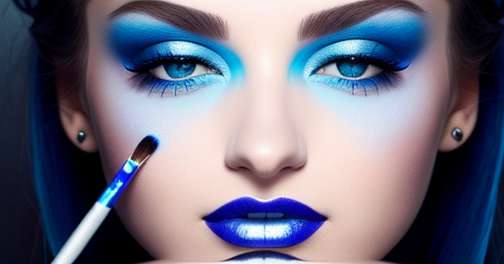 Тест лепоте: Салем Митцхелл нас показује како носити максималистичку шминку 4 начина