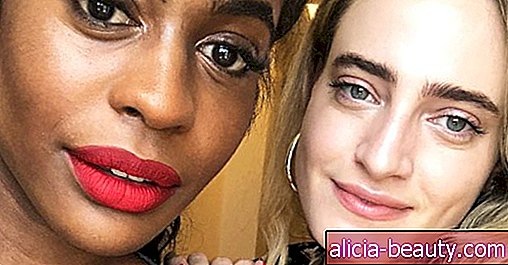 Dos editores con diferentes tonos de piel prueban la nueva línea de maquillaje de carne de Linda Wells