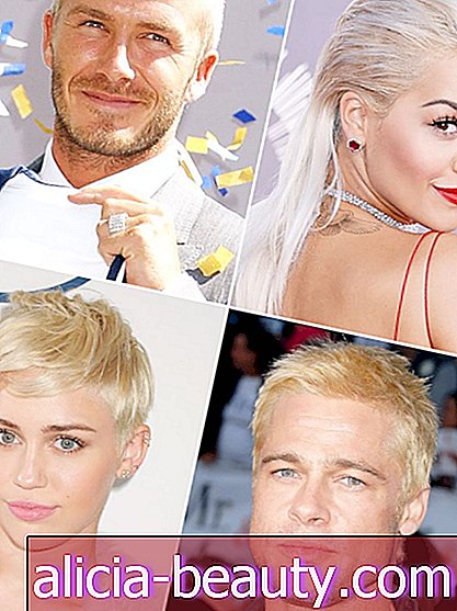 De Brad Pitt a Miley Cyrus: el mejor cabello platino de todas las edades