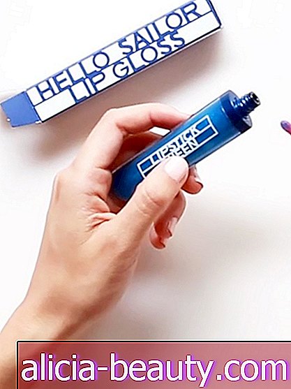 Unboxed: mėlynas lūpų blizgesys, reguliuojantis jūsų odos tonas