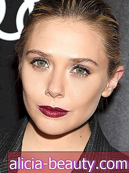 Il labbro del vino Vampy di Elizabeth Olsen, più la bellezza di una celebrità