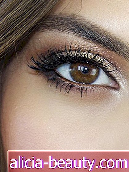 Um impressionante tutorial de maquiagem para olhos castanhos