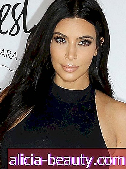 Kim Kardashian se torna loira de gelo (de novo)